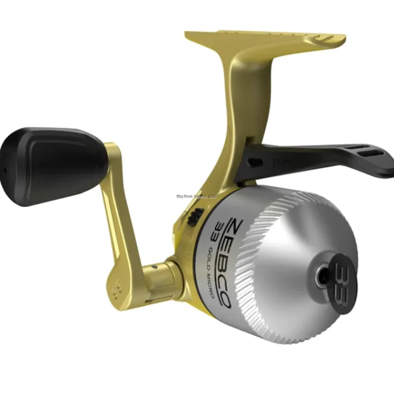 Fishing Line^ Zebco 33MTNGOLD.BX6 33 Micro Gold Triggerspin Reel 4lb - Your Premium Fishing Gear Store Rods Lines Baits Accessories