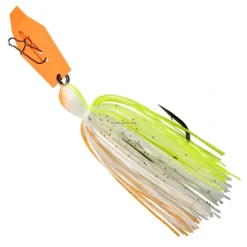 Bait^ Z-Man Big Blade Chatterbait Jig, 3/4oz, Chartreuse/White - Your Premium Fishing Gear Store Rods Lines Baits Accessories